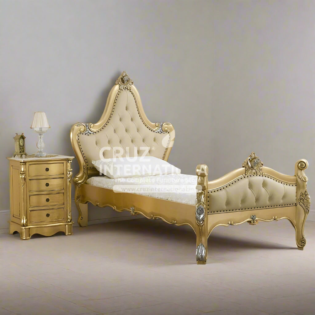 Maharaja Single Leonardo Bed CRUZ INTERNATIONAL
